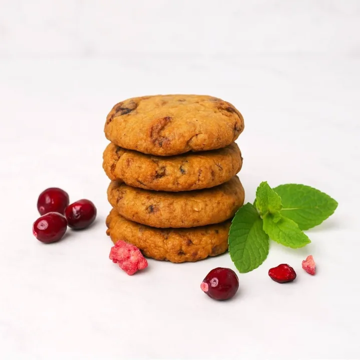 Кукис-крамбл с клюквой 4 шт